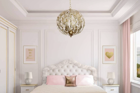 Enhance Your Bedroom with a Stunning Chandelier Light