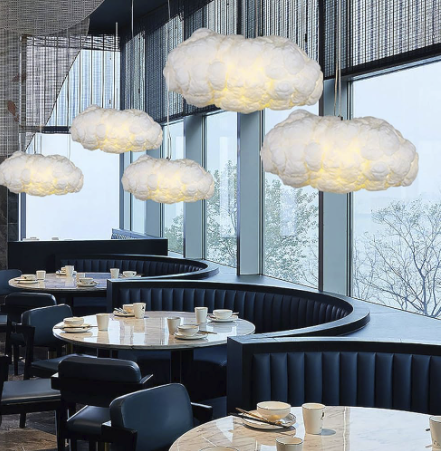 Create a Dreamy Bedroom with a Cloud Chandelier