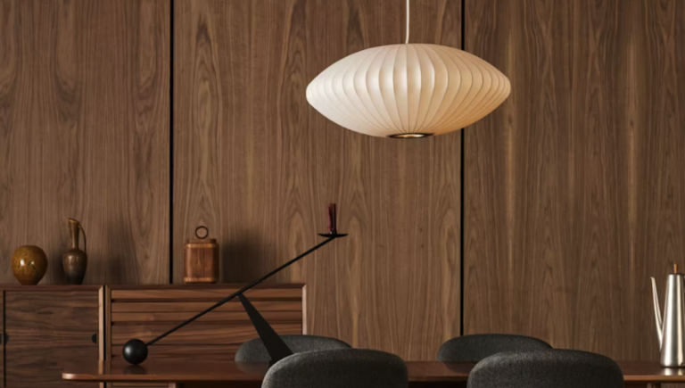 Illuminate Your Dining Table with a Nordic Logs Pendant Lamp